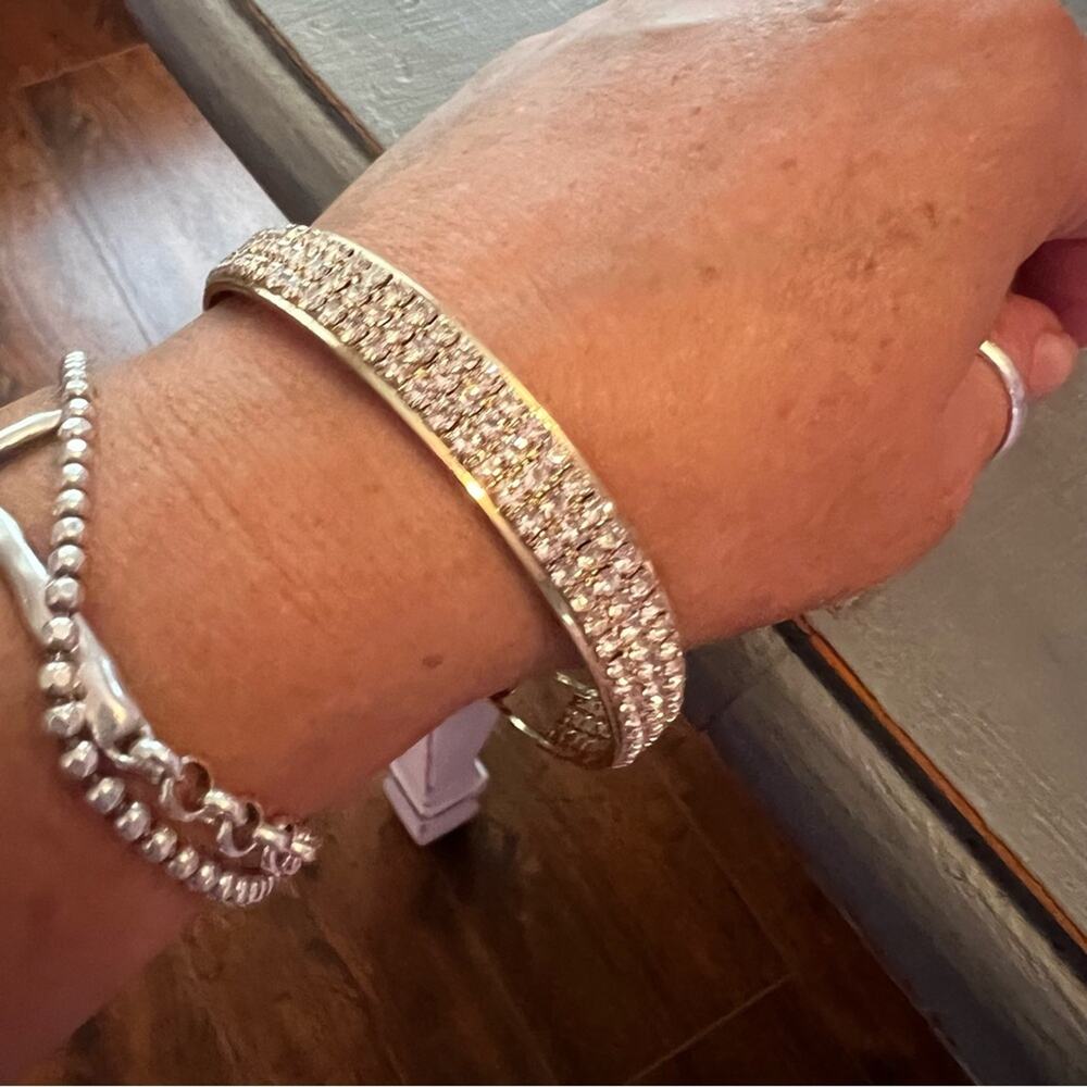 Gold Tone Bling Bracelet
